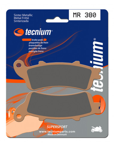 Plaquettes de frein TECNIUM Performance métal fritté - MR380