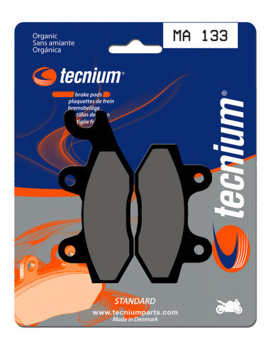 Plaquettes de frein TECNIUM route organique - MA133