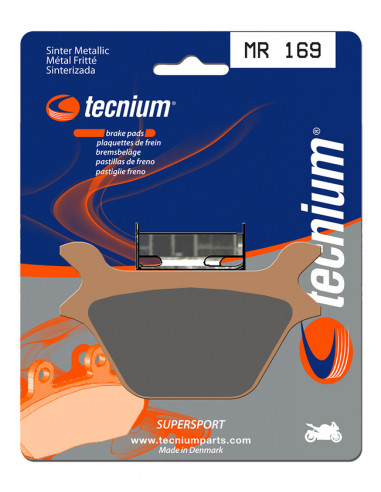 Plaquettes de frein TECNIUM Performance métal fritté - MR169