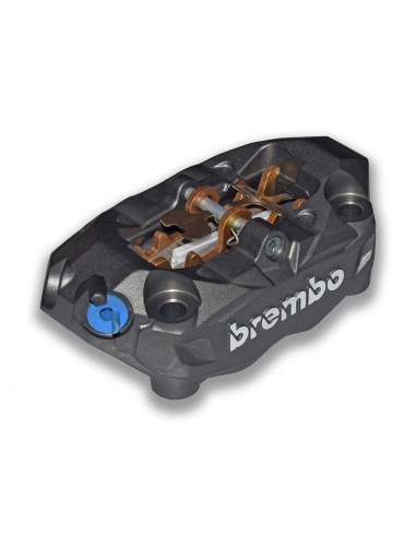 Etrier de frein avant droit BREMBO M4 titane Ø32mm