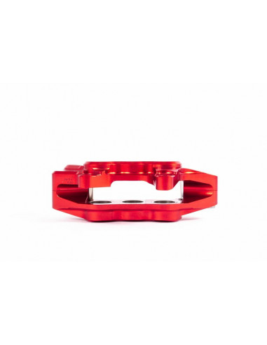 Etrier de frein axial gauche BERINGER Aerotec® 6 pistons Ø27mm rouge Etrier de frein axial gauche BERINGER Aerotec® 6 pistons Ø27mm rouge