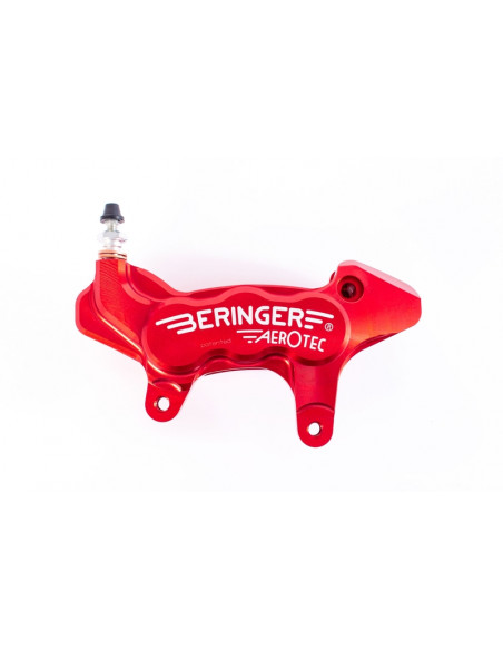 Etrier de frein axial gauche BERINGER Aerotec® 6 pistons Ø27mm rouge Etrier de frein axial gauche BERINGER Aerotec® 6 pistons Ø27mm rouge