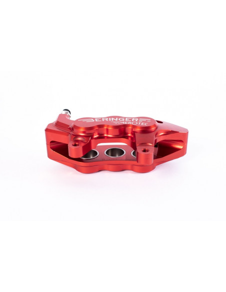 Etrier de frein axial gauche BERINGER Aerotec® 6 pistons Ø27mm rouge Etrier de frein axial gauche BERINGER Aerotec® 6 pistons Ø27mm rouge