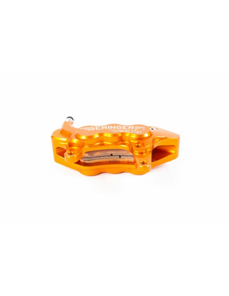 Etrier de frein axial gauche BERINGER Aerotec® 6 pistons Ø27mm orange Etrier de frein axial gauche BERINGER Aerotec® 6 pistons Ø27mm orange