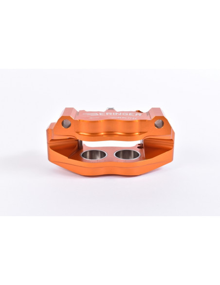 Etrier de frein radial gauche BERINGER Aerotec® 4 pistons Ø32mm entraxe 100mm orange Etrier de frein radial gauche BERINGER Aerotec® 4 pistons Ø32mm entraxe 100mm orange