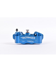 Etrier de frein radial gauche BERINGER Aerotec® 4 pistons Ø32mm entraxe 108mm bleu