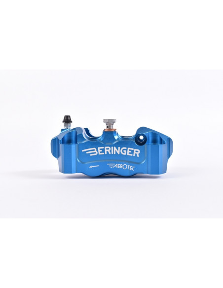 Etrier de frein radial gauche BERINGER Aerotec® 4 pistons Ø32mm entraxe 108mm bleu Etrier de frein radial gauche BERINGER Aerotec® 4 pistons Ø32mm entraxe 108mm bleu
