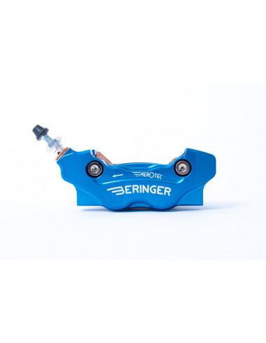 Etrier de frein axial gauche BERINGER Aerotec® MX 4 pistons bleu