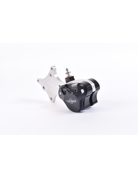 Etrier de frein axial BERINGER Classic 2 pistons noir avec patte de fixation Etrier de frein axial BERINGER Classic 2 pistons noir avec patte de fixation