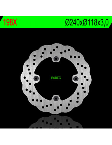 Disque de frein NG BRAKE DISC pétale fixe - 198X