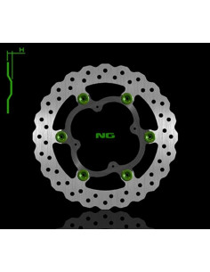 Disque de frein NG BRAKE DISC pétale flottant - 1324X