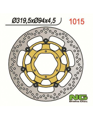 Disque de frein NG BRAKE DISC flottant - 1015
