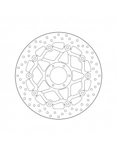 Disque de frein BREMBO Série Oro Flottant - 78B40898 2