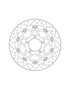 Disque de frein BREMBO Oro flottant - 78B40889 2
