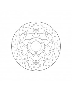 Disque de frein BREMBO Série Oro Flottant - 78B408A2