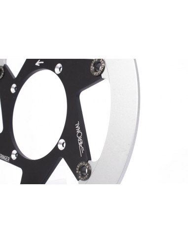 Disque de frein BERINGER Aeronal fonte flottant noir - K3RGBF