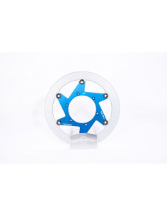 Disque de frein BERINGER Aeronal fonte flottant bleu - S10LGBLF