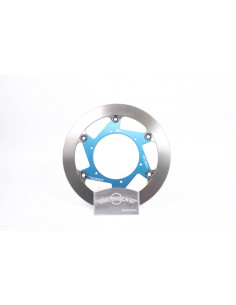 Disque de frein BERINGER Aeronal fonte flottant bleu - KT2LGBLF
