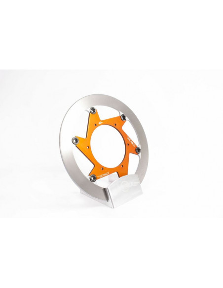 Disque de frein BERINGER Aeronal inox flottant orange - KT5LGOMMI