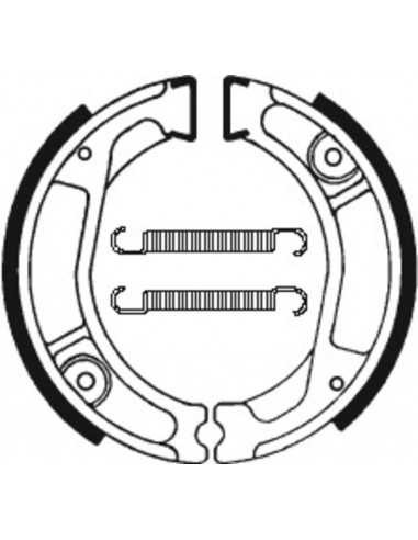 Mâchoires de frein TECNIUM Street organique - BA029