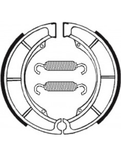 Mâchoires de frein TECNIUM Street/Quad organique - BA098