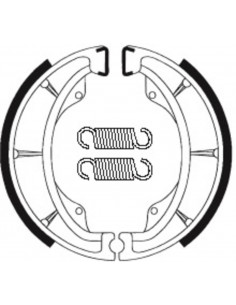 Mâchoires de frein TECNIUM Scooter organique - BA202