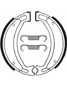 Mâchoires de frein TECNIUM Scooter/Street/Off-Road/Quad organique - BA028