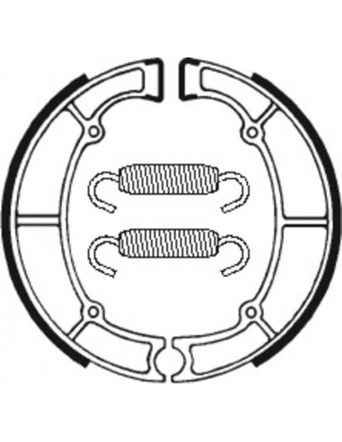 Mâchoires de frein TECNIUM Street organique - BA060
