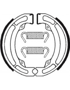 Mâchoires de frein TECNIUM Scooter/Street/Off-Road/Quad organique - BA017