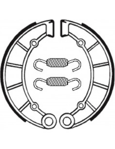 Mâchoires de frein TECNIUM Street organique - BA091