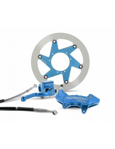 Kit freinage BERINGER Top Race roue 17'' étrier Aerotec® radial 4 pistons bleu Yamaha YZ/YZF/YZFX