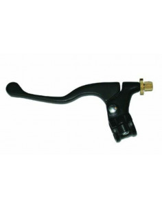 Levier de frein court + cocotte BIHR aluminium coulé noir universel