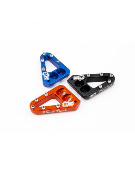 Embout de pédale de frein S3 Hard Rock bleu