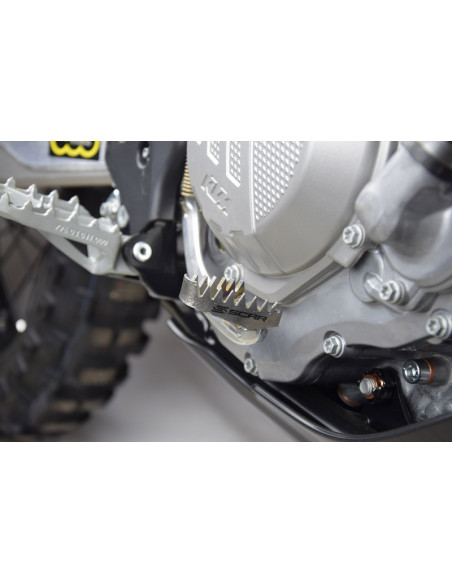 Embout de pédale de frein SCAR titane