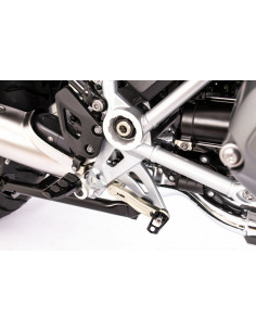 Kit commandes GILLES TOOLING sélecteur + pédale de frein titane BMW R1200GS/1250GS 2