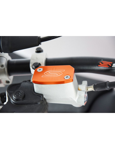 Couvercle de maître-cylindre avant SCAR orange
