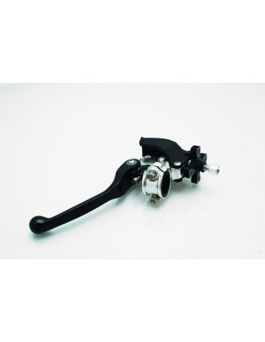 Levier repliable + cocotte BIHR aluminium noir universel