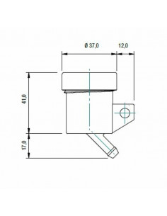 Bocal LIGHTECH rouge l'unite 16 Cm3
