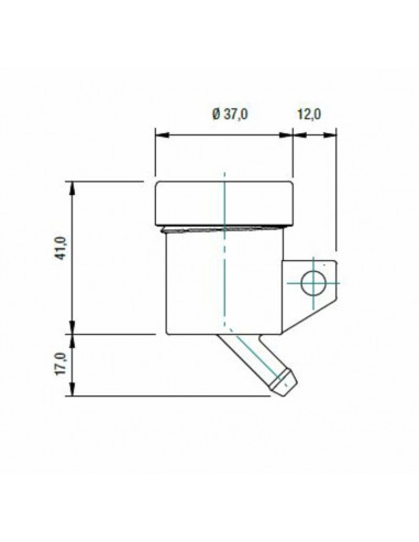 Bocal LIGHTECH rouge l'unite 16 Cm3