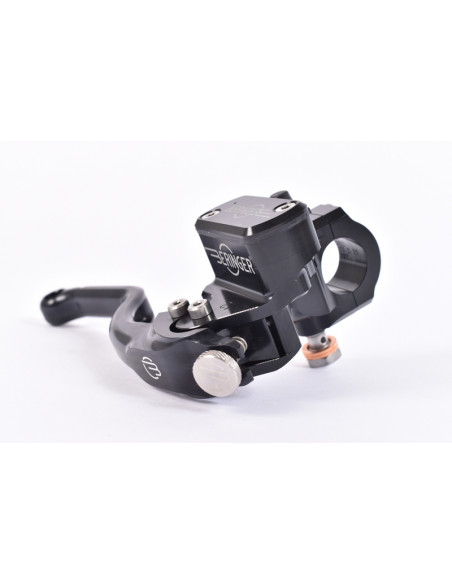 Maître-cylindre d'embrayage radial BERINGER Aerotec® Ø17,5mm bocal integré noir (levier radial type 2 -14cm)