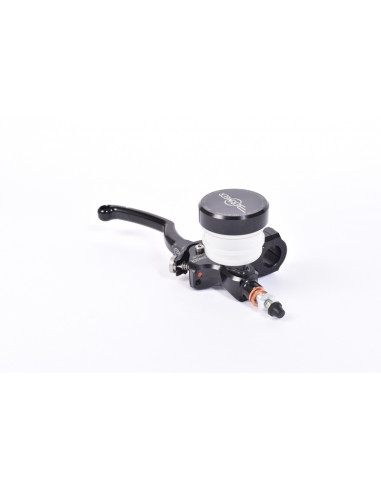 Maître-cylindre d'embrayage axial BERINGER Classic Ø17,5mm bocal vissé noir (levier axial type A - 16cm noir)