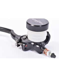 Maître-cylindre d'embrayage axial BERINGER Classic Ø17,5mm bocal vissé noir (levier axial type A - 16cm noir) 2