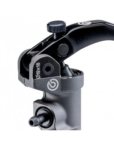 Maître-cylindre de frein BREMBO UPGRADE Pr16X18 levier long repliable
