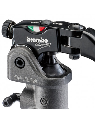 Maître-cylindre de frein BREMBO UPGRADE Pr15 RCS levier long repliable Maître-cylindre de frein BREMBO UPGRADE Pr15 RCS levier long repliable