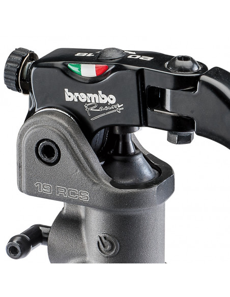 Maître-cylindre de frein BREMBO UPGRADE Pr15 RCS levier long repliable Maître-cylindre de frein BREMBO UPGRADE Pr15 RCS levier long repliable