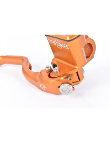 Maître-cylindre de frein radial BERINGER Aerotec® Ø20,5mm bocal integré orange (levier type 2 - 14cm)