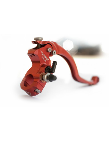 Maître-cylindre de frein radial BERINGER Aerotec® Ø12,7mm bocal séparé rouge (levier type 5 - 16cm)