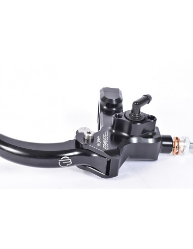 Maître-cylindre de frein axial BERINGER Classic Ø14,5mm bocal séparé noir (levier type A - 16cm noir)