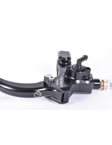 Maître-cylindre de frein axial BERINGER Classic Ø14,5mm bocal séparé noir (levier type A - 16cm noir)