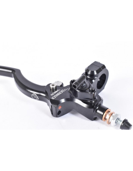 Maître-cylindre de frein axial BERINGER Classic Ø20,5mm bocal séparé noir (levier type A - 16cm noir)